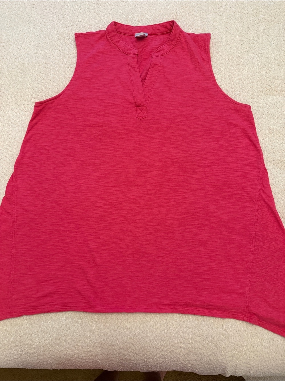 Chico's Vibrant Orange and Pink Sleeveless Tank Tops - You Get BOTH! - size XL - Picture 7 of 14